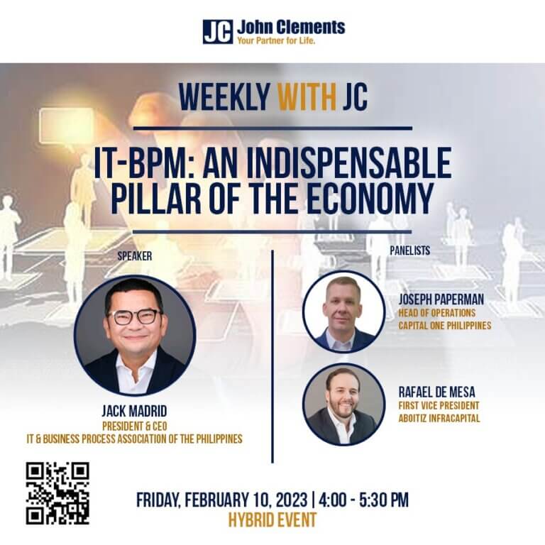 Poster for JC Weekly IT-BPM