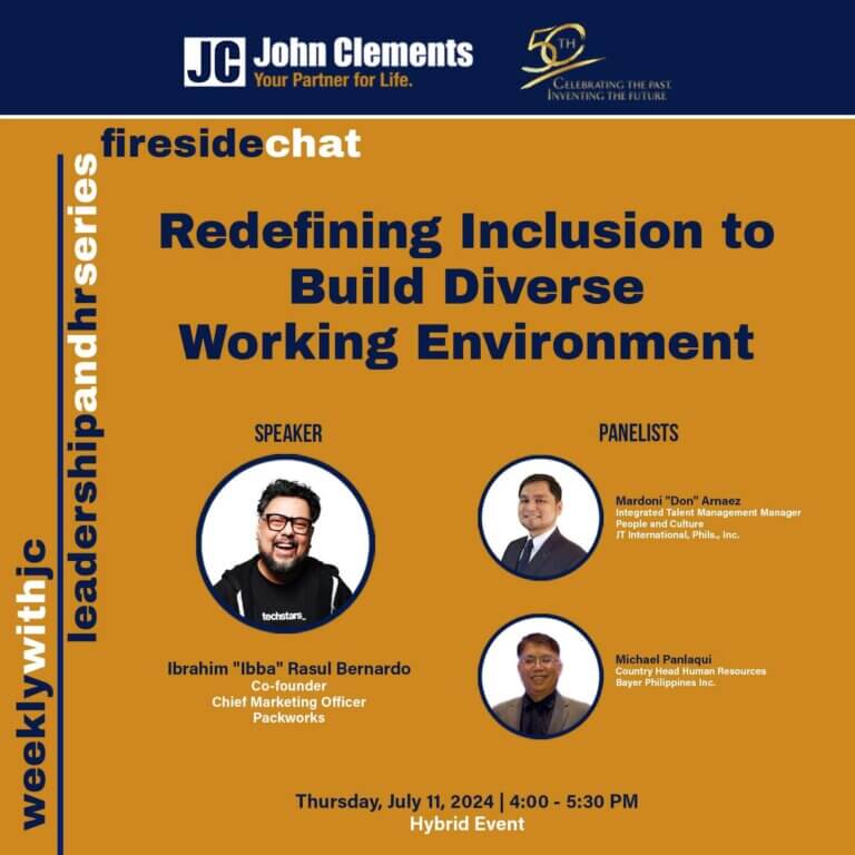 event poster for discussion on DEI in the workplace