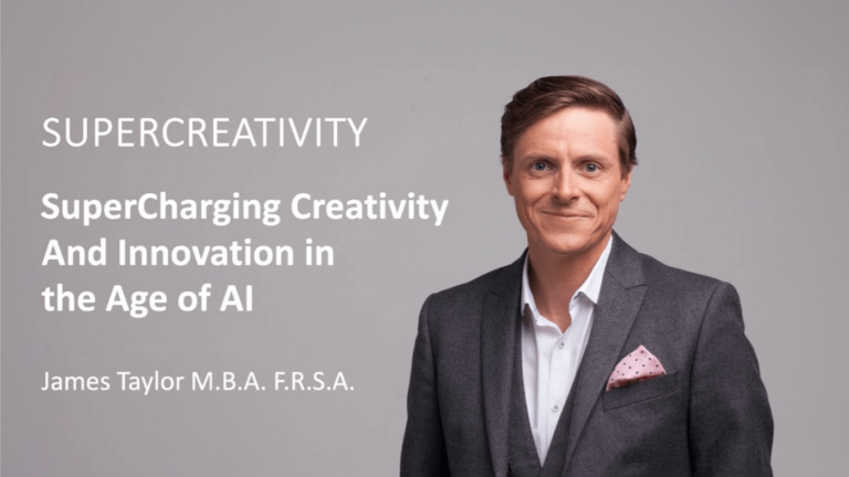 title card for ai creativity session