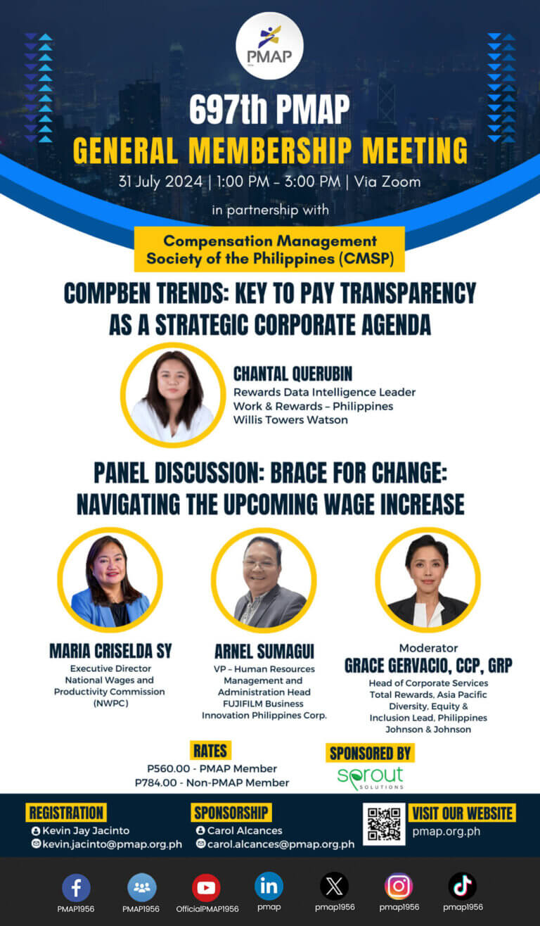 event poster for session on Wage Increase Trends 2024