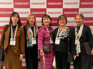 John Clements Consultants delegates at the NASSCOM 2024 Conference.