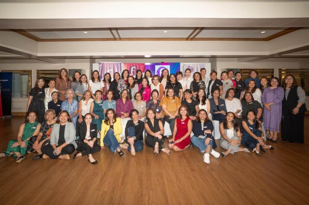 Group of Filipina leaders gathered for a leadership event, showcasing Filipina CEO leadership.