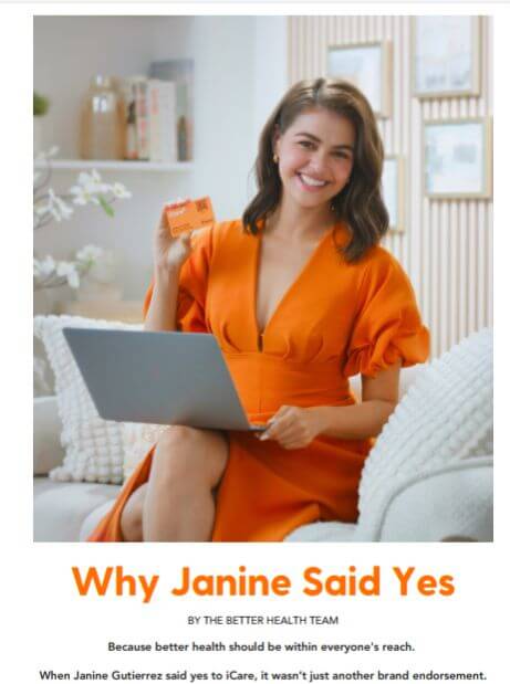 Janine Gutierrez brand ambassador