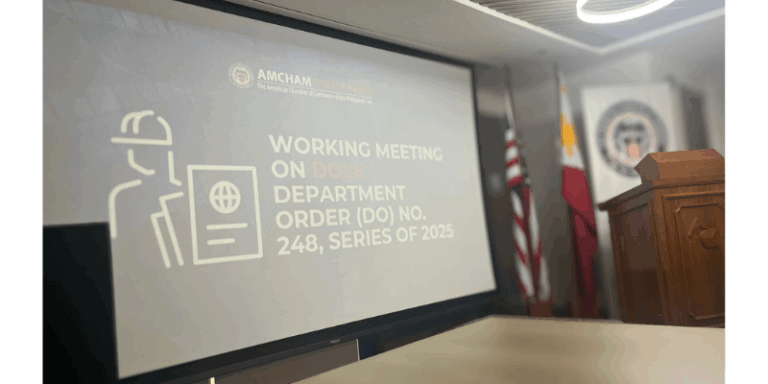 Amcham and DOLE discussion on DO 248