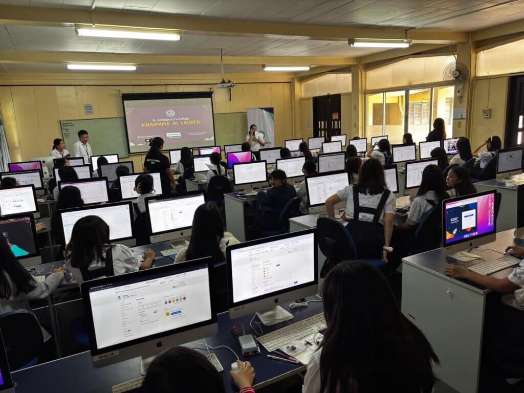 St. Scholastica Students learning