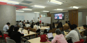 team learning about motivation in the workplace