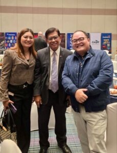 Tracy Piamonte, SEC Lim and Carlo Lao