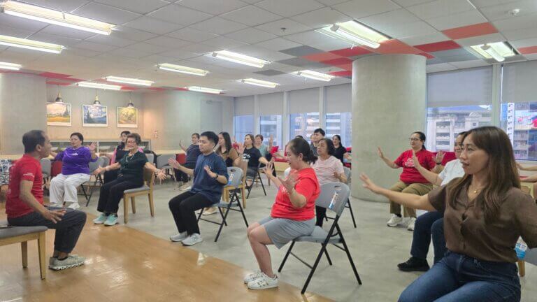 chairdance wellness activity