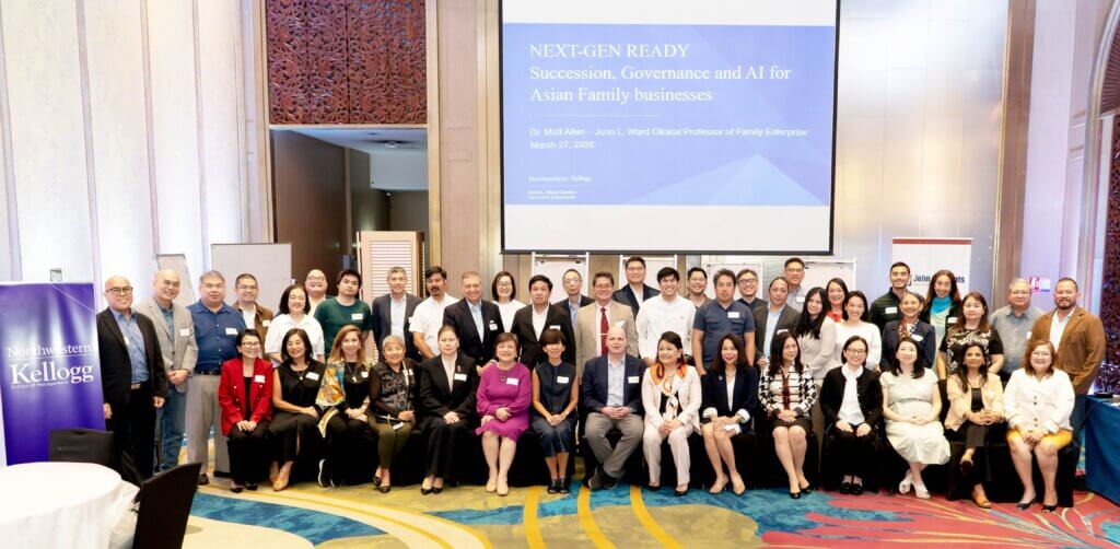 Family succession governance and AI in Asian family businesses