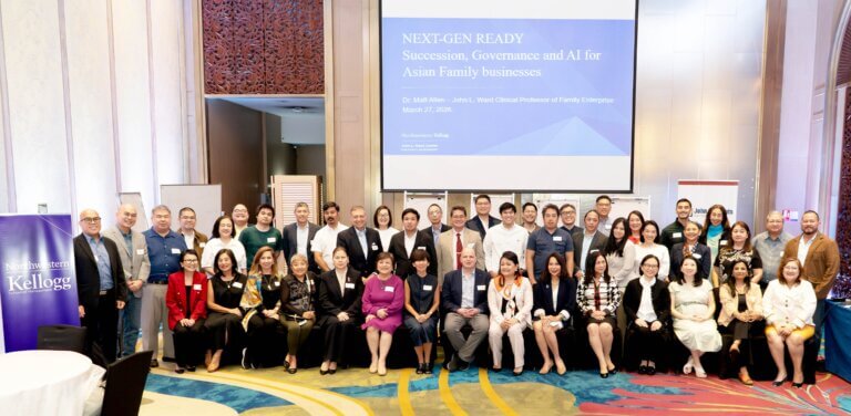Family succession governance and AI in Asian family businesses
