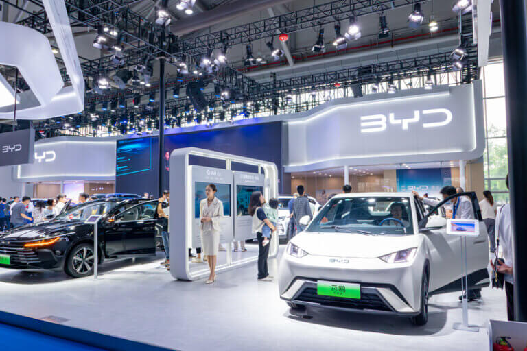 BYD electric vehicles and battery technology